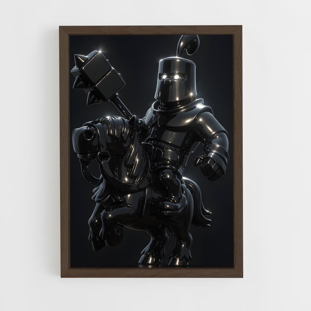 Poster Le Robot Chevalier – affiche Clash royale (vue 5)